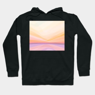 Orange Waldorf landscape poster Hoodie